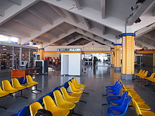 Departure gate area