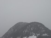 Sugarloaf in winter from Atholville.