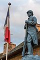 Le monument aux morts de Guerlesquin, vue partielle 1