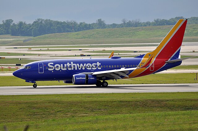 Southwest Airlines is the world's largest operator of the Boeing 737.