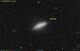Suuntaa-antava kuva artikkelista NGC 423