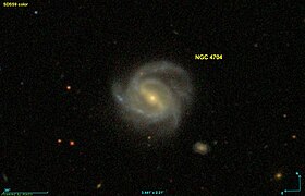 Suuntaa-antava kuva artikkelista NGC 4704