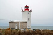 De vuurtoren van Cape St. Mary’s (gebouwd 1860)