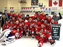 North Toronto varsity hockey team, TDSSAA City Champions 2012 NT Champs fixed.jpg