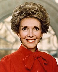 Nancy ReaganFormer First Lady of the United States, wife of Ronald Reagan