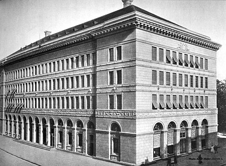 Nationalbank Zürich 1922