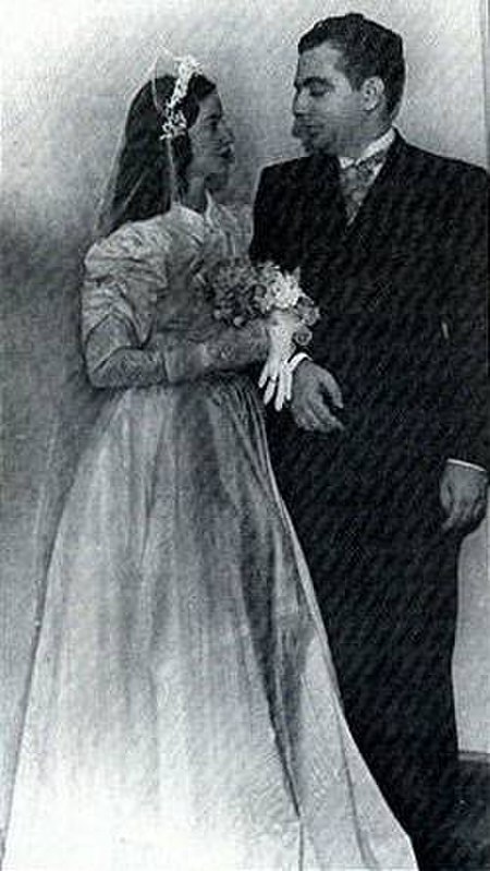Nelson Rodrigues e Elza Bretanha - Casamento - 1940.jpg