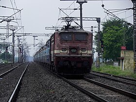 Anschauliches Bild des Abschnitts Howrah Line in Delhi