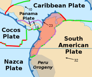 North Andes Plate Small tectonic plate in the northern Andes