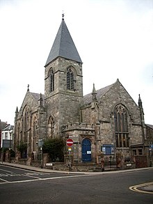 The original Blackadder church building. It was at first a Free Church, then a United Free Church, then a Church of Scotland, and is now used by an independent Baptist church.