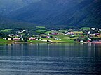 Lensvik, Orkland, Trøndelag, Norwegia - Widok z p