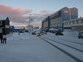 Nuuk şehir merkezi