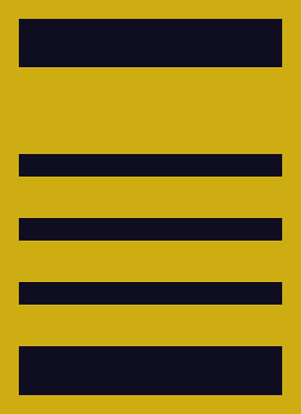 Flight suit sleeve insignia for a colonel (1987–2000)