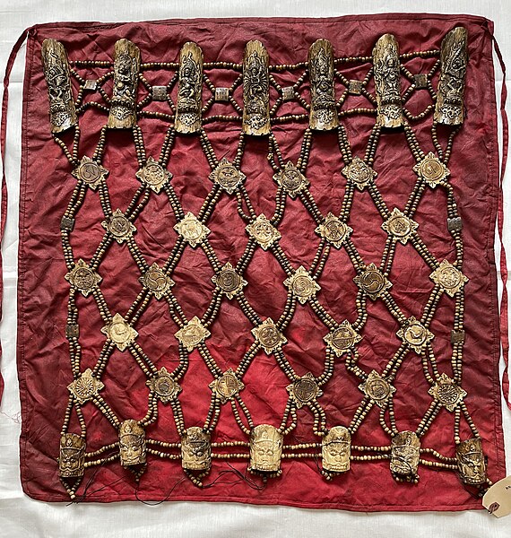 File:Old Ceremonial Tibetan Apron used by Head Priests - Courtesy the Wovensouls Collection.jpg