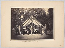 Operating Tent, Camp Letterman, Gettysburg, Pennsylvania, Summer 1863. Operating Tent, Camp Letterman, Gettysburg, Pennsylvania MET DP254883.jpg