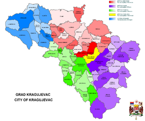 mapa kragujevca naselja Drača (Kragujevac) — Vikipedija, slobodna enciklopedija mapa kragujevca naselja