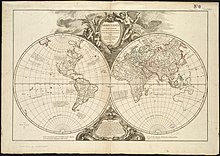 Orbis vetus in utrâque continente juxtà mentem Sansonianam distinctus, nec non observationibus astronomicis - Norman B. Leventhal Map Center at the BPL.jpg