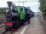 Orenstein & Koppel steam locomotive No 7697 on Bialosliwie Narrow Gauge Railway.jpg