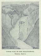Upper Yellowstone Falls by Private Moore