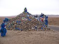 Ovoo in Mongolië