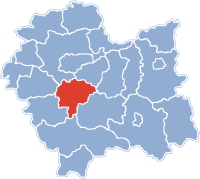 Lokasi Powiat ing Malopolskie