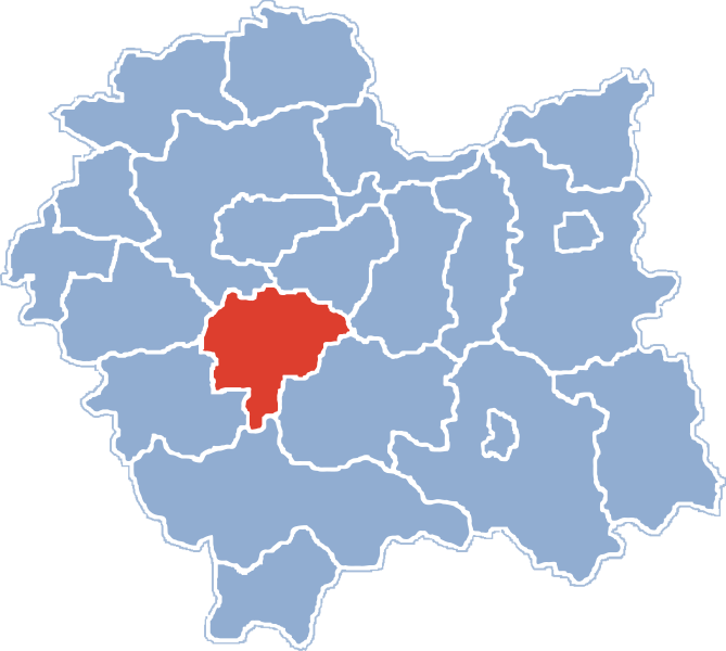 File:POL powiat myślenicki on voivodship map.svg