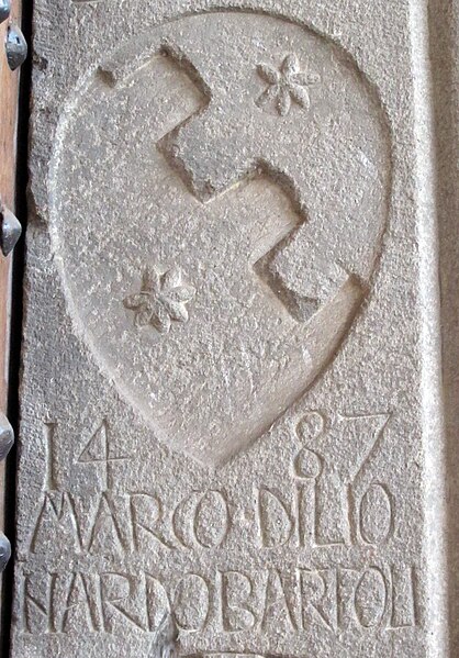 File:Palazzo d'Arnolfo, stemma marco di lionardo bartoli, 1487.jpg