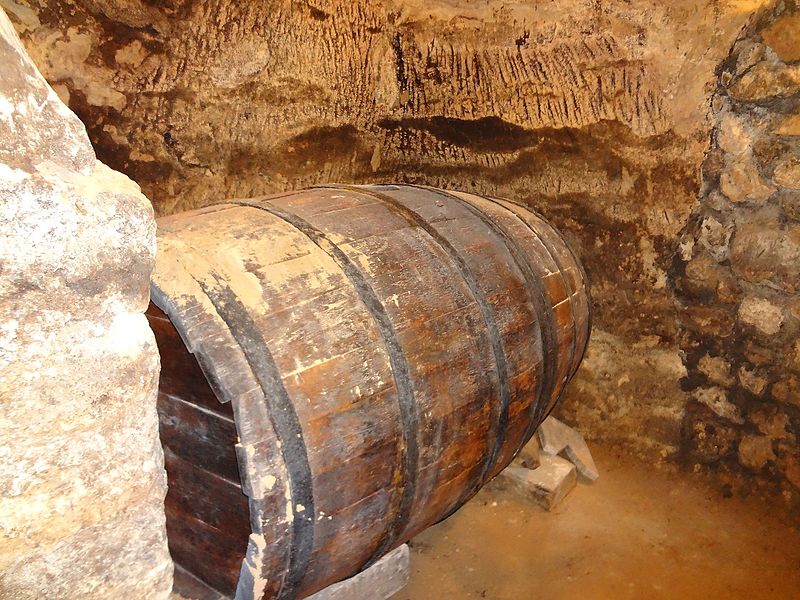 File:Peña El Chilindrón, Aranda de Duero, España, pic. 104 Underground Wine Cave, Bodega de Vino Photography by David Adam Kess.jpg