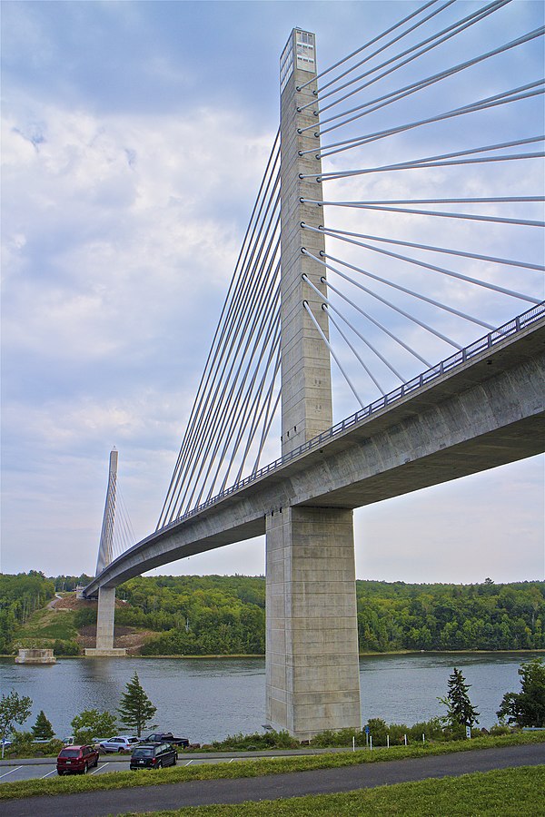 Penobscot Narrows Bridge and Observatory