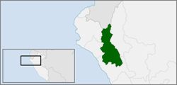 Кахамарка на мапе
