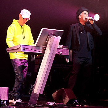 Pet Shop Boys live in concert on October 13, 2...