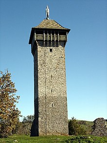 The Tower of Peyrebrune.