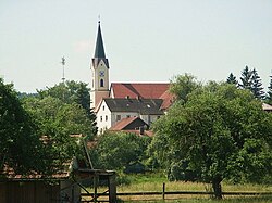 Skyline of Bayerbach (Rottal-Inn)