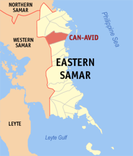 Can-avid na Samar Oriental Coordenadas : 12°0'N, 125°27'E