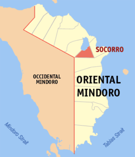 Socorro na Oriental Mindoro Coordenadas : 13°3'29.99"N, 121°24'42.01"E