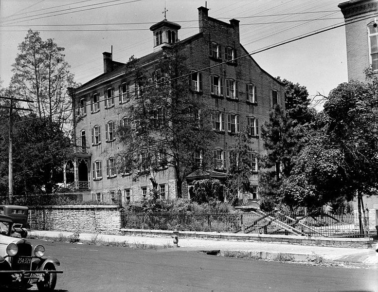 File:Photograph of 1934 of the Convent of the Sisters of St Joseph in Ste Genevieve MO.jpg