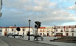 Skyline of Bodonal de la Sierra