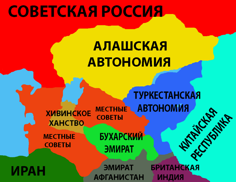 File:Political map of Central Asia in 1918.png