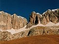 Panorama dal Passo Pordoi