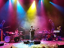 Portugal. The Man performing in Kansas City, Missouri