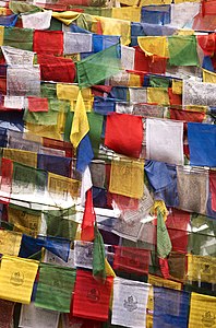 Prayer flags in Nepal