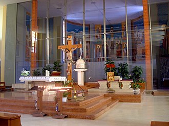 View of altar Prenestino-Labicano - Santissimo Sacramento 5.JPG