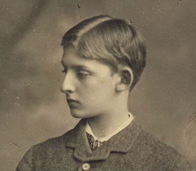 Ferdinand as a teenager, 1878