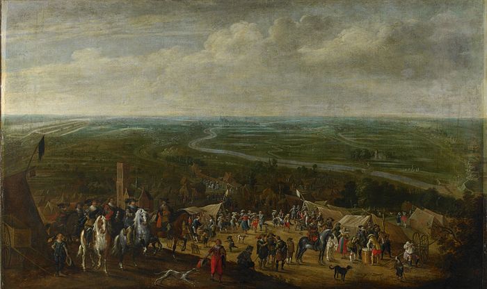 Friedrich Heinrich bei der Belagerung von ’s-Hertogenbosch (Pauwels van Hillegaert, 1631)