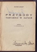 Alphonse Daudet Przygody Tartarina w Alpach