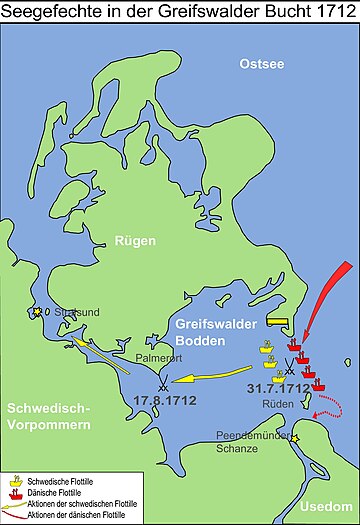 Seegefechte im Greifswalder Bodden (1712)