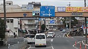 国道169号との分岐 奈良県橿原市兵部町