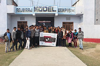 Group Photo in Rajbiraj Model College.