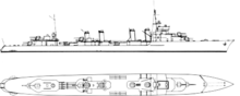 Right elevation and plan of the Vauquelin class