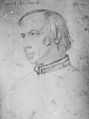 Theodor Rehbenitz: Porträt Konrad Eberhard (Zeichnung 1819)